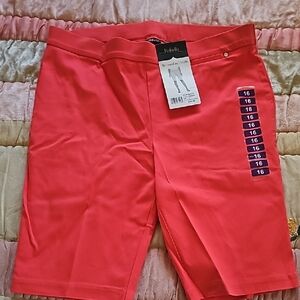 Rafaella Women's Red Shorts